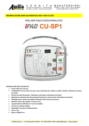 PRONTO SOCCORSO - DEFIBRILLATORE SEMI AUTOMATICO IPAD CU SP1